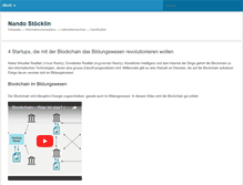 Tablet Screenshot of nandostoecklin.ch